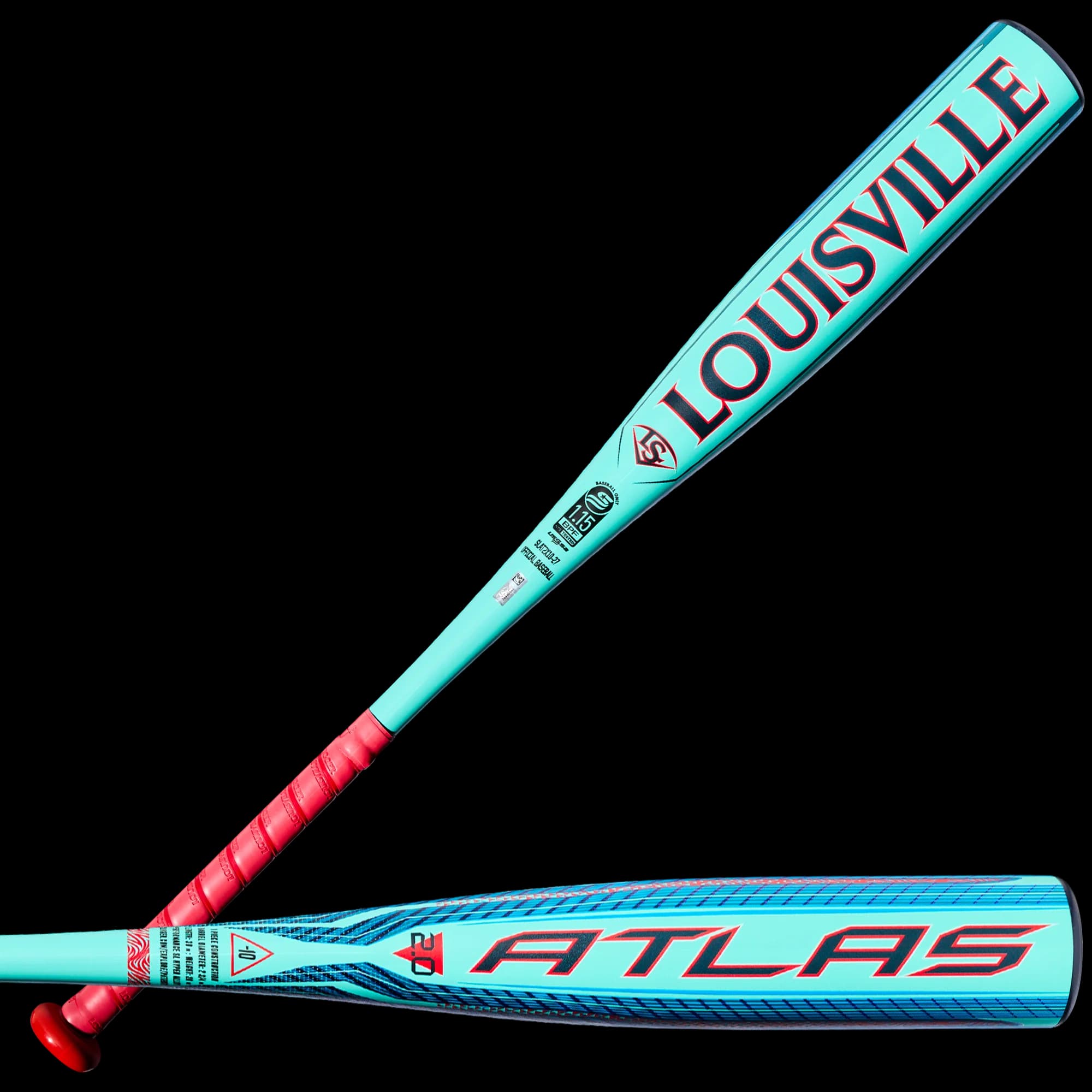 2027 Louisville Slugger Atlas™ 2.0 (-10) 2 ¾” USSSA Baseball Bat, USSSA bats: photo from Louisville Slugger