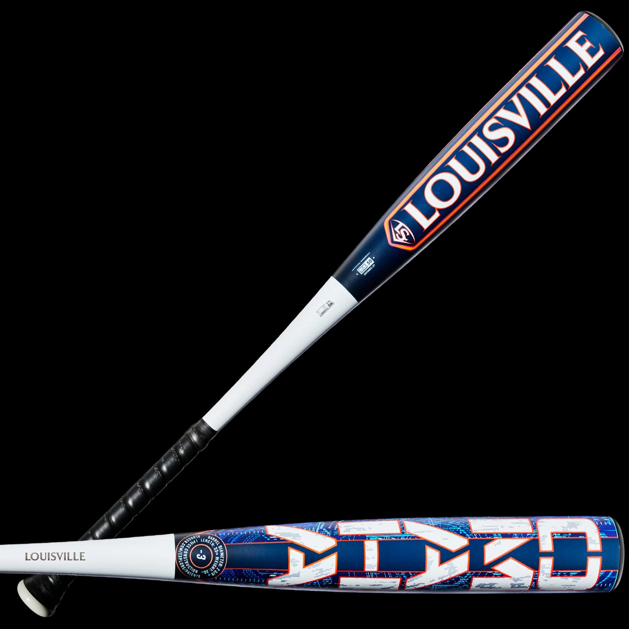 2027 Louisville Slugger Omaha™ (-3) BBCOR Baseball Bat, BBCOR bats: photo from Louisville Slugger