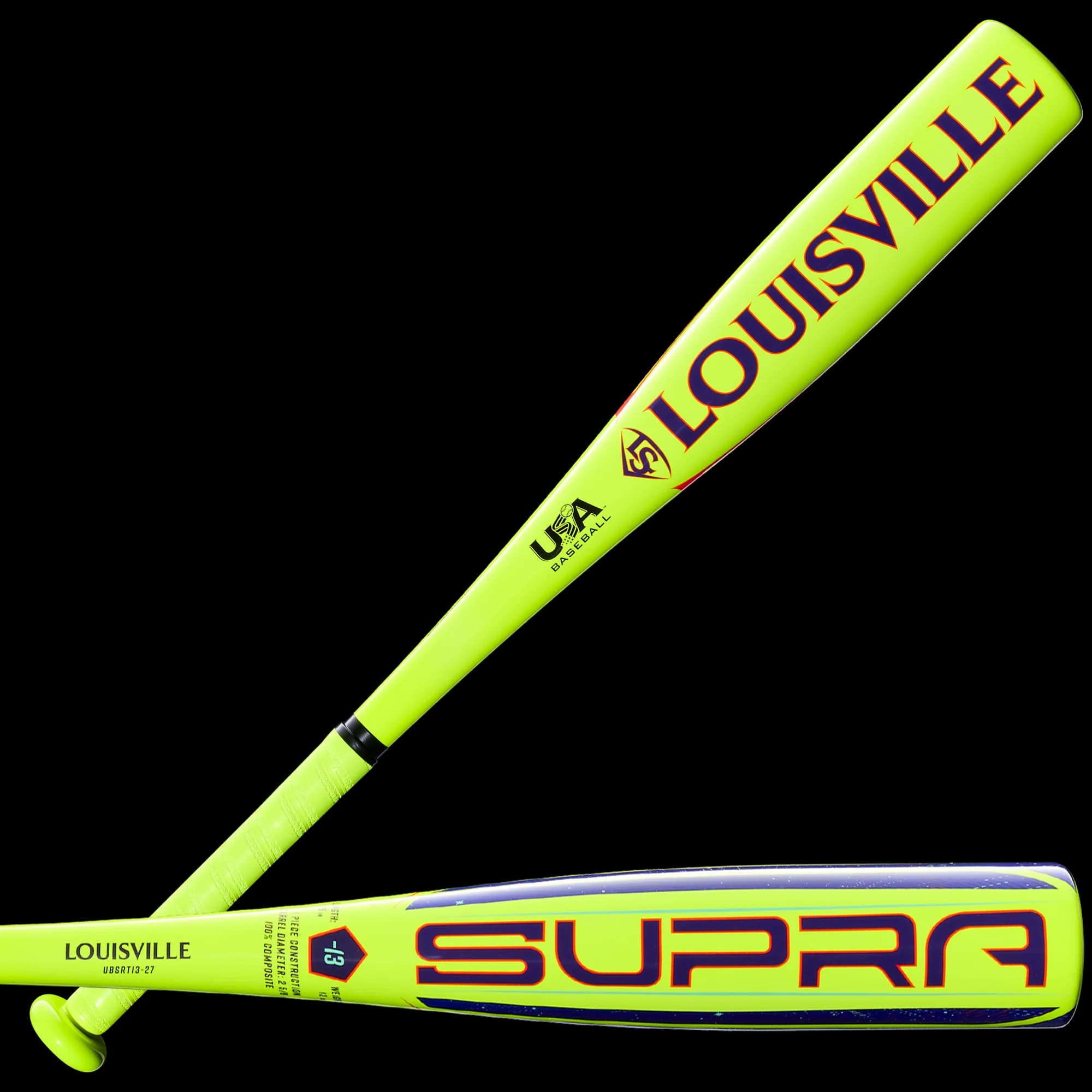 2027 Louisville Slugger Supra™ (-13) T-Ball Bat, tee ball and coach pitch bats: photo from Louisville Slugger