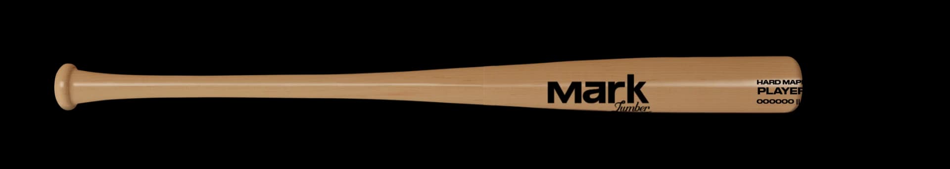 Mark Lumber Personalized Fungo Bat, custom-order wood bats: photo from Mark Lumber
