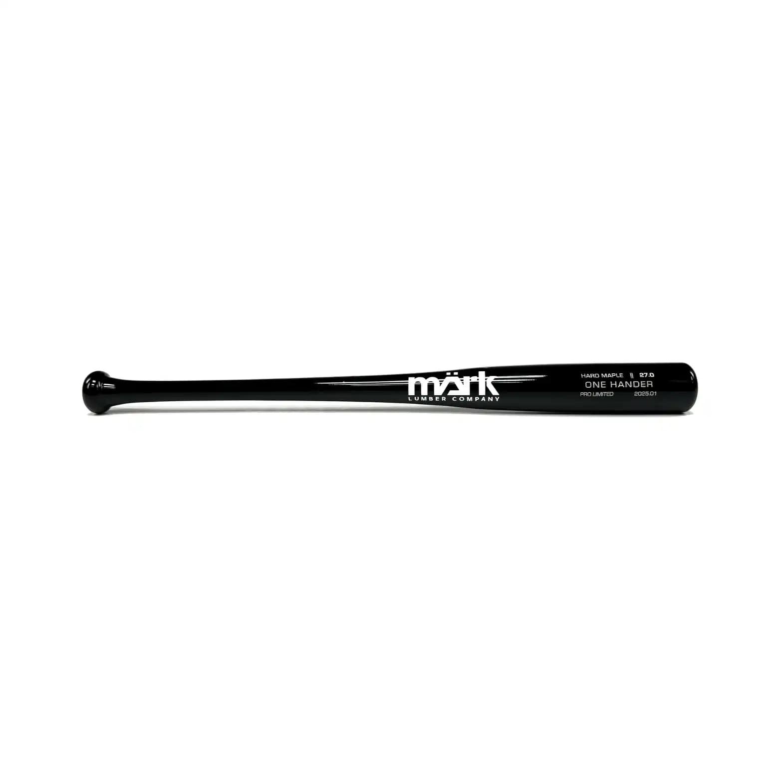 Mark Lumber One Hander, one-hand bats: photo from Mark Lumber