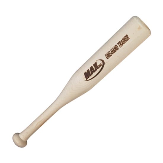 MaxBat One-Handed Trainer, one-hand bats: photo from MaxBat