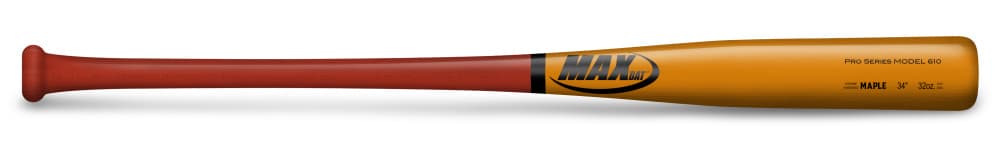 MaxBat Pro Series 610, game wood bats, adult: photo from MaxBat