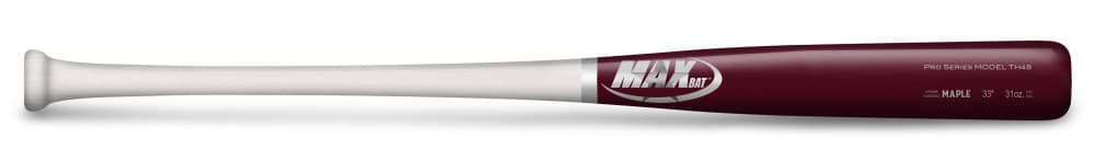 MaxBat Pro Series TH48, game wood bats, adult: photo from MaxBat