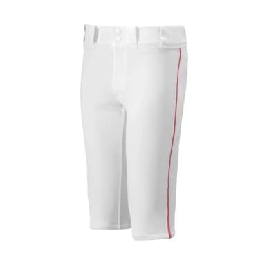 Mizuno Youth Premier Short Piped Baseball Pant, baseball pants, youth: photo from Mizuno