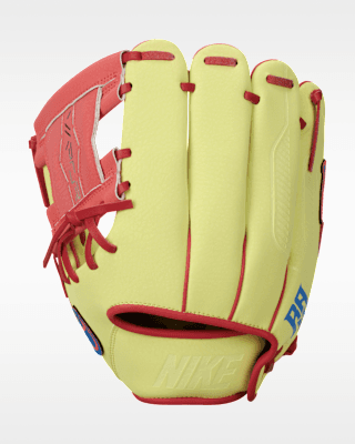 Nike Vapor "Ronald Acuña Jr." Big Kids' Left-Handed Fielding Mitt, youth gloves: photo from Nike
