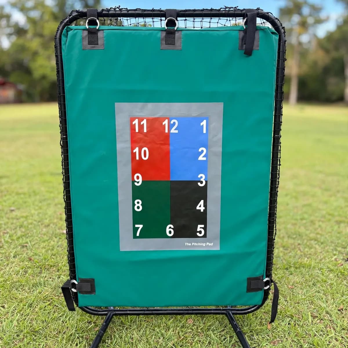 Oates Specialties The Pitching Pad®, pitching targets and pitchbacks: photo from Oates Specialties