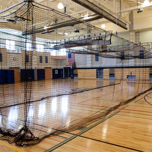 On Deck Sports Black Widow Model M Motorized Batting Cage, batting cages and frames: photo from On Deck Sports