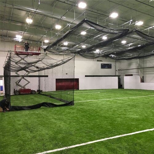 On Deck Sports Black Widow Model S Motorized Batting Cage, batting cages and frames: photo from On Deck Sports