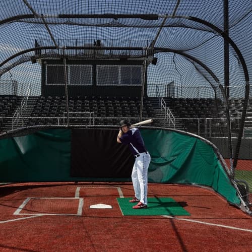 On Deck Sports Stance Batting Mat Pro - Green 3x5, turf and mats: photo from On Deck Sports