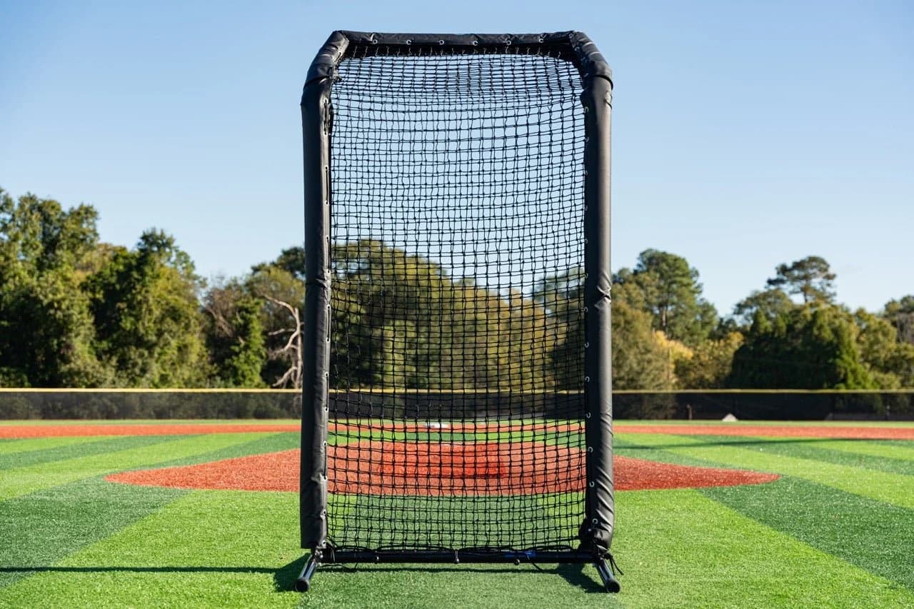 ProRebounders Pro 7x4 with Head Protector, protective screens: photo from ProRebounders
