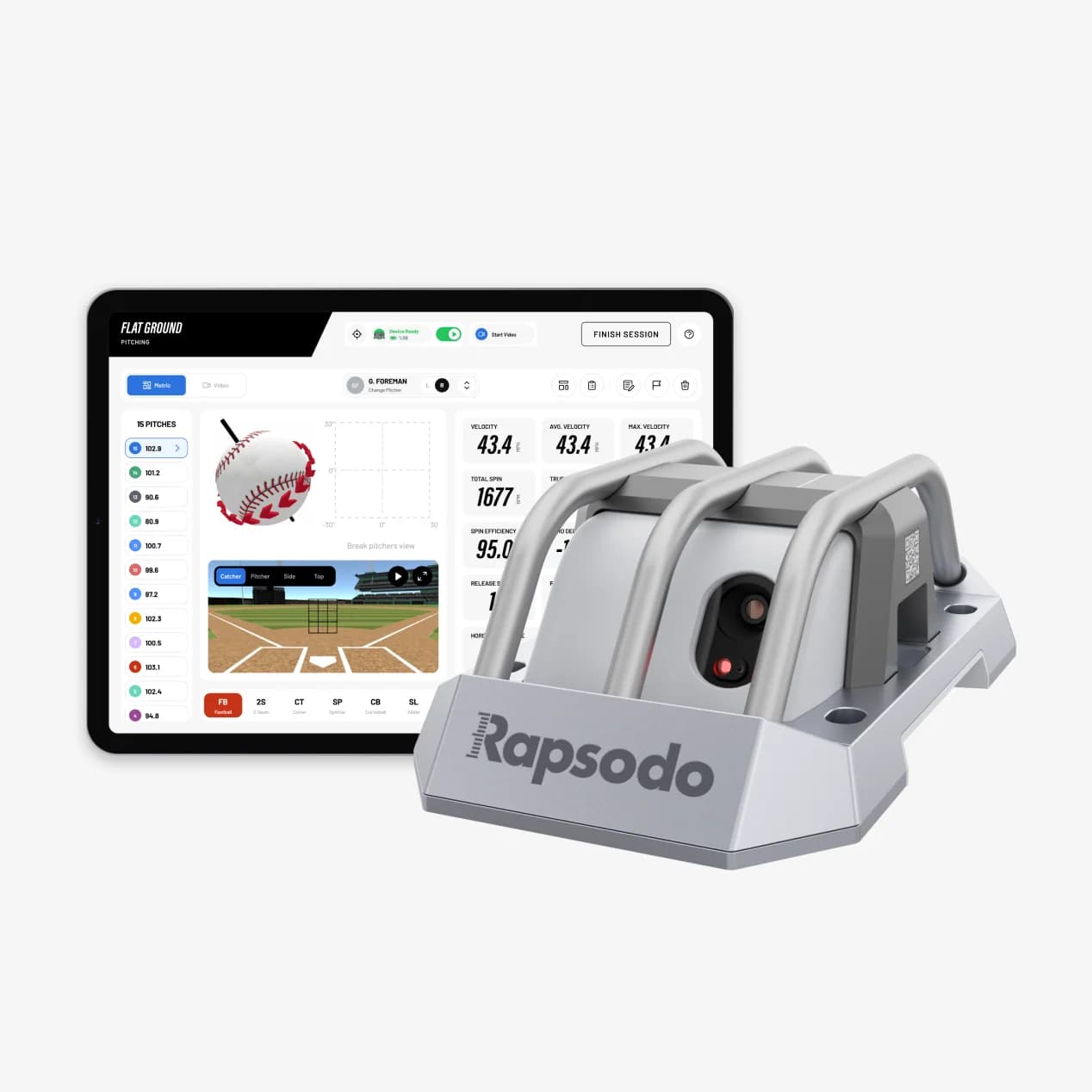 Rapsodo PRO 2.0, ball-flight trackers: photo from Rapsodo