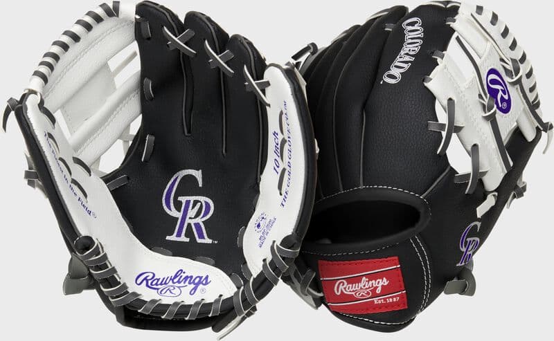 Rawlings Colorado Rockies 10-Inch Team Logo Glove, youth gloves: photo from Rawlings