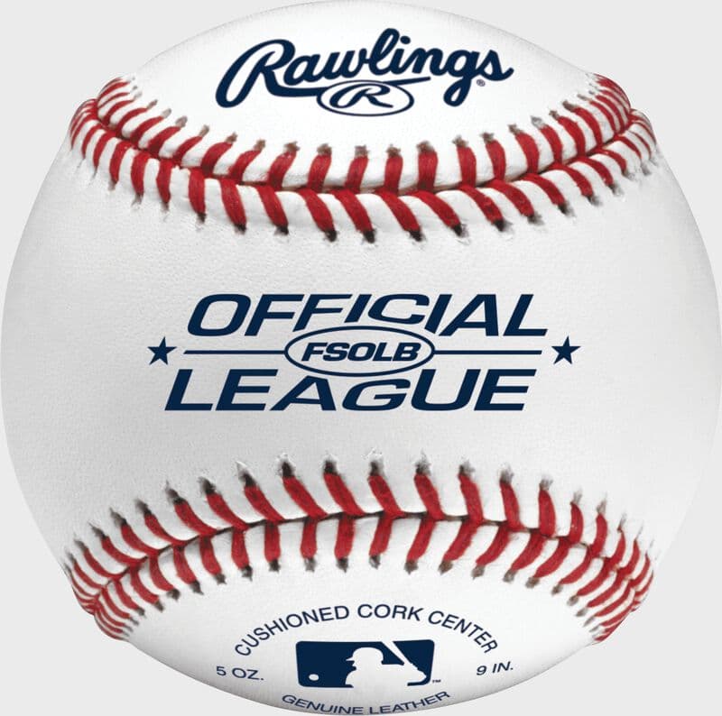Rawlings Flat Seam Baseballs, game baseballs: photo from Rawlings