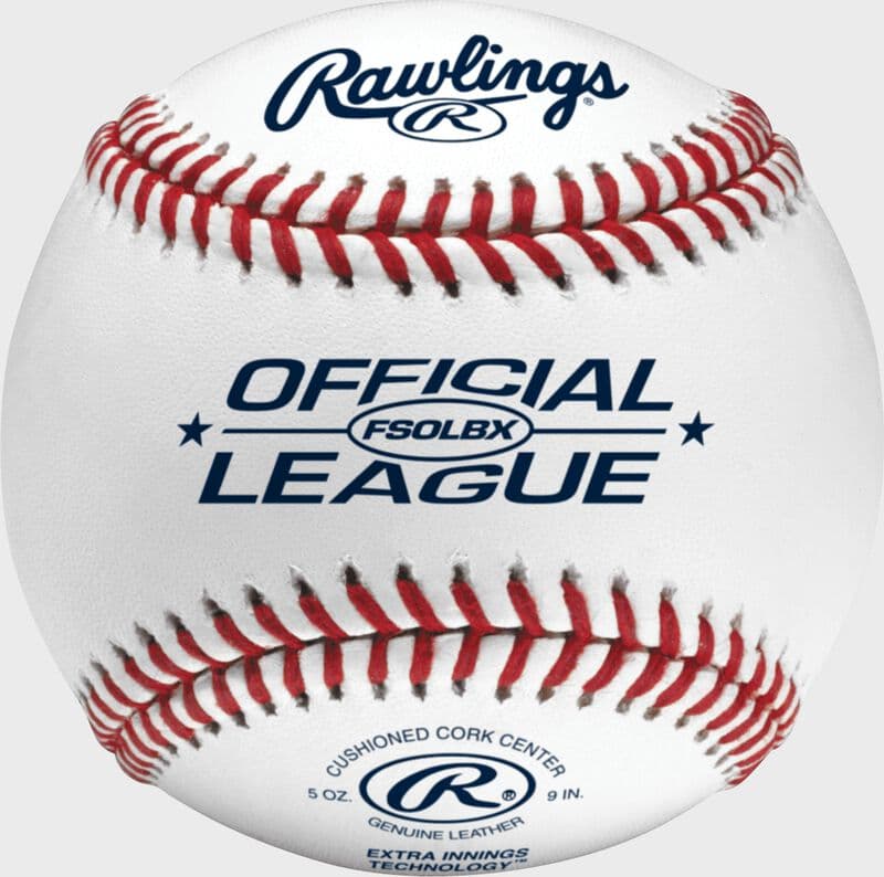 Rawlings Flat Seam Practice Baseballs, practice and machine balls: photo from Rawlings