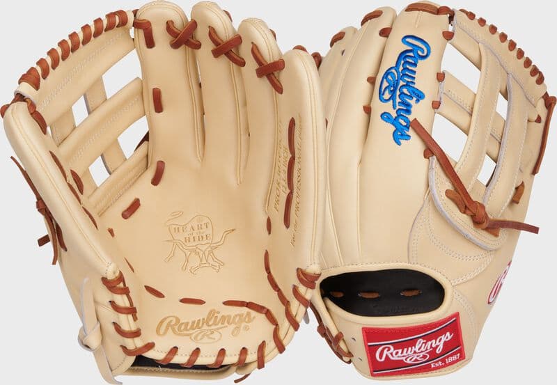 Rawlings Heart of the Hide 12.75-inch Outfield Glove, outfield gloves: photo from Rawlings