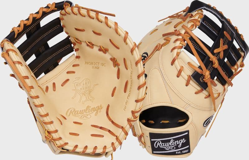 Rawlings Heart of the Hide 13-Inch First Base Mitt, first base mitts: photo from Rawlings