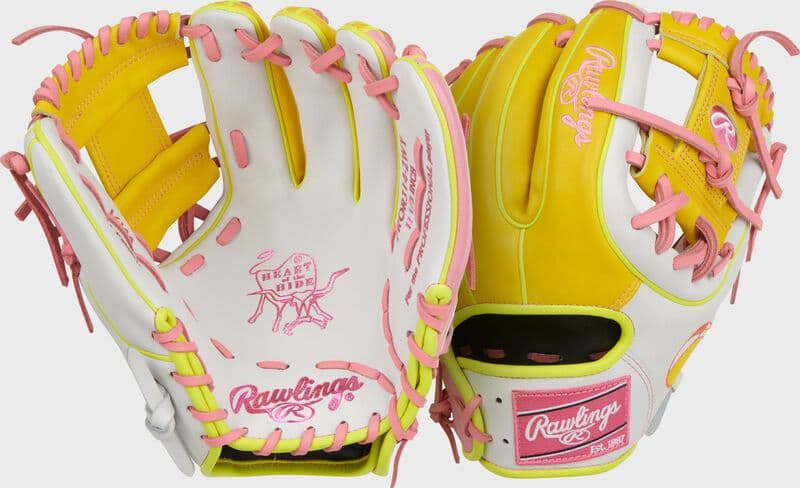 Rawlings Heart of the Hide Omaha Collection Beach Ball Glove, utility gloves: photo from Rawlings