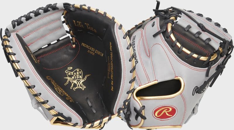 Rawlings Heart of the Hide R2G 33-inch Catcher's Mitt, catcher's mitts: photo from Rawlings