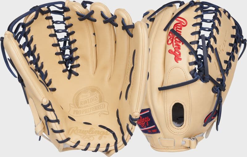 Rawlings Mike Trout Pro Preferred 12.75-Inch Outfield Glove, outfield gloves: photo from Rawlings