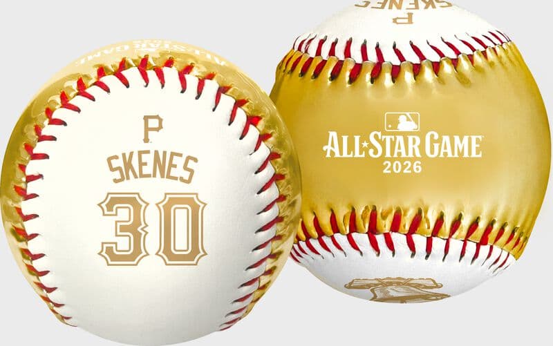 Rawlings MLB 2026 Paul Skenes All-Star Game Replica Baseball, collector and commemorative balls: photo from Rawlings
