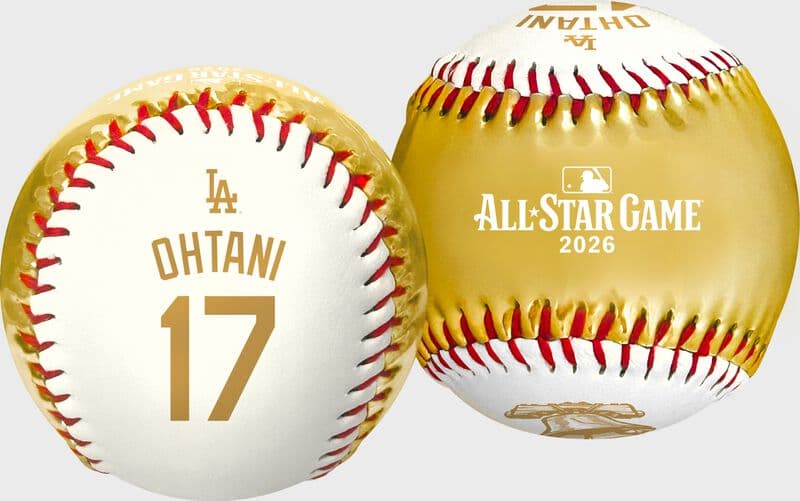 Rawlings MLB 2026 Shohei Ohtani All-Star Game Replica Baseball, collector and commemorative balls: photo from Rawlings