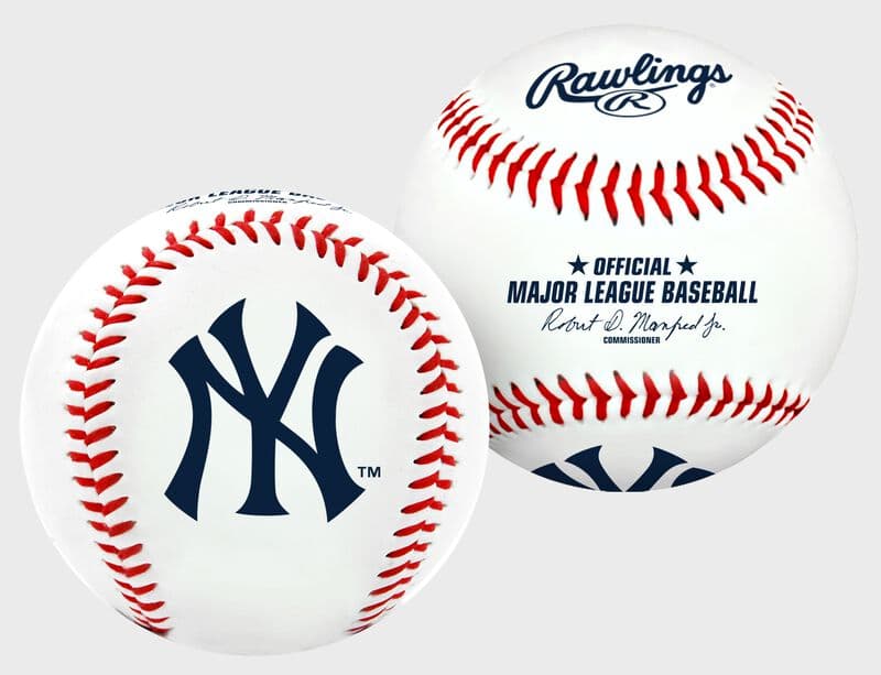 Rawlings MLB Team Logo Baseball, All 30 Teams, collector and commemorative balls: photo from Rawlings
