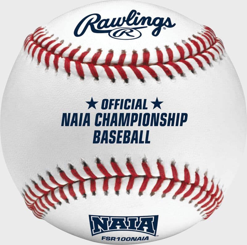 Rawlings NAIA Flat Seam Baseballs, game baseballs: photo from Rawlings