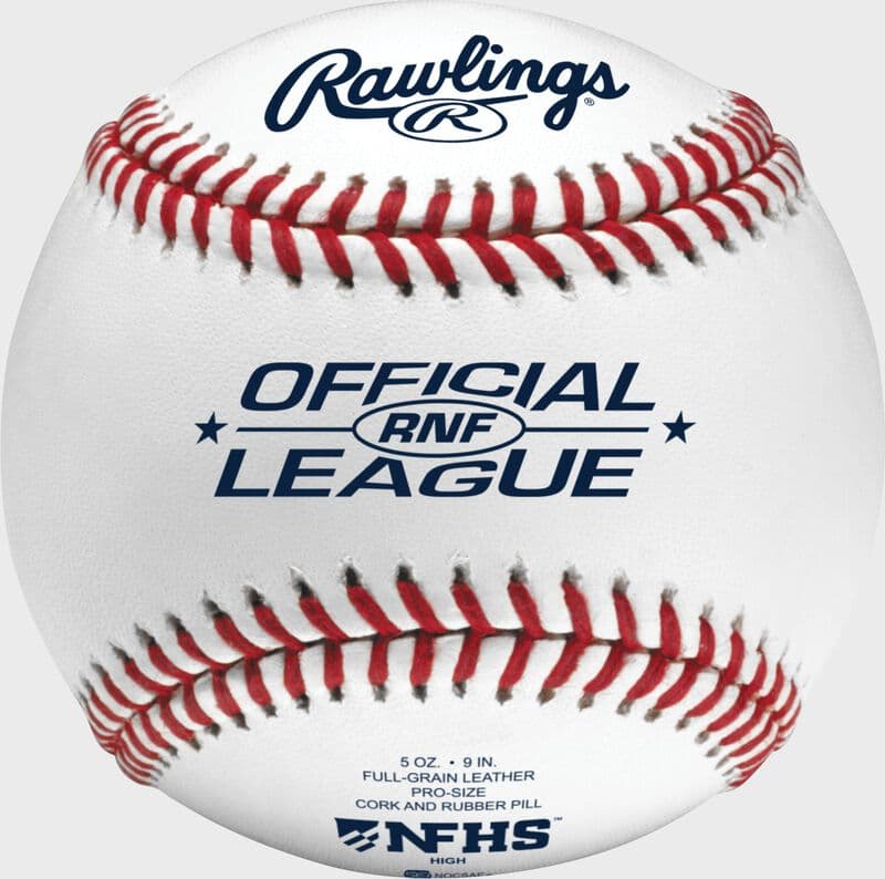 Rawlings NFHS Official Baseballs, game baseballs: photo from Rawlings