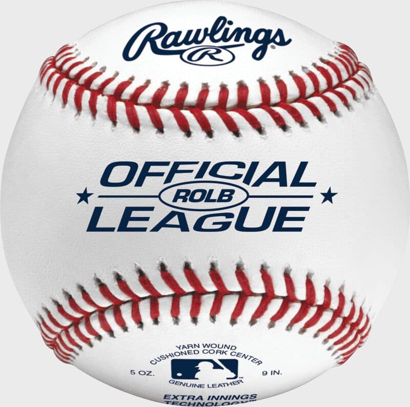 Rawlings Official League Baseballs - Tournament Grade, 1 Ball, Dozen, game baseballs: photo from Rawlings