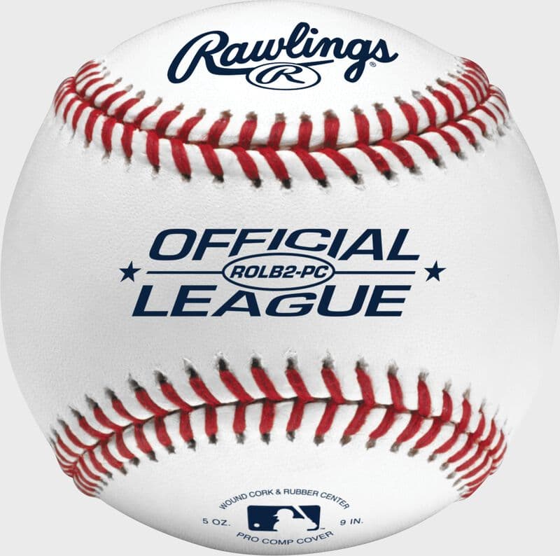 Rawlings Official League Pro Comp 12U Baseballs, practice and machine balls: photo from Rawlings