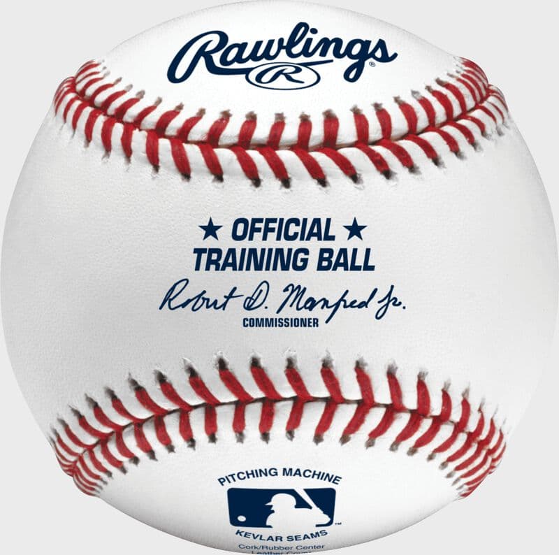 Rawlings Official Pitching Machine Baseballs, practice and machine balls: photo from Rawlings