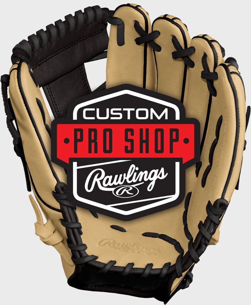 Rawlings Pro Preferred Custom Glove, custom gloves: photo from Rawlings