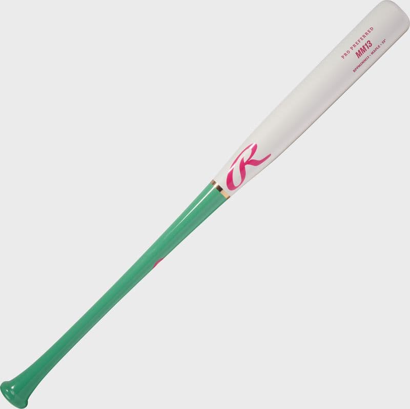Rawlings Pro Preferred MM13 Maple Wood Bat, game wood bats, adult: photo from Rawlings