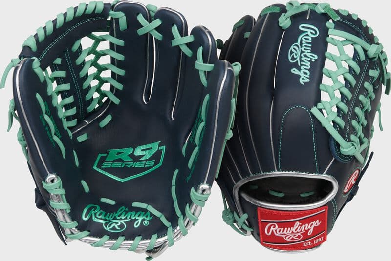 Rawlings R9 Series 11.75-Inch Baseball Glove, infield gloves: photo from Rawlings