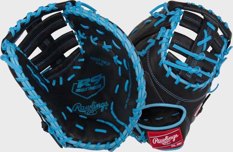 Rawlings R9 Series 13-Inch 1st Base Mitt, first base mitts: photo from Rawlings