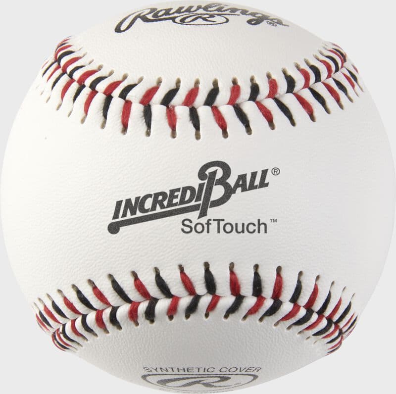 Rawlings Incredi-Ball SofTouch Training Baseballs, Dozen, practice and machine balls: photo from Rawlings
