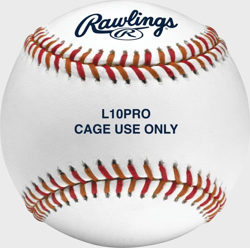 Rawlings L10PRO Pro Level Batting Cage Baseballs, practice and machine balls: photo from Rawlings
