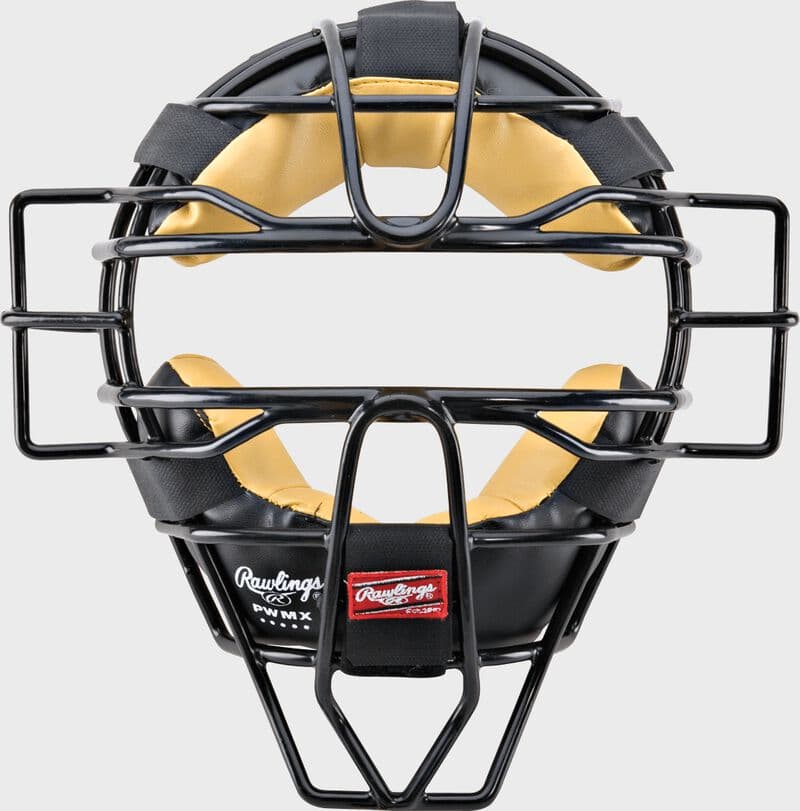 Rawlings Umpire Adult Facemask, catcher's gear: photo from Rawlings