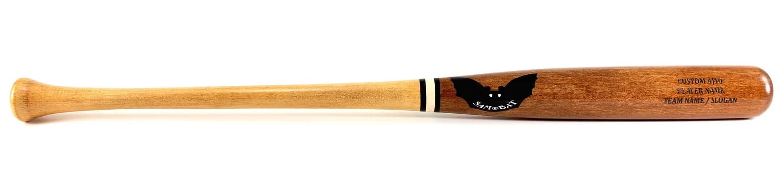Sam Bat Custom AJ10, game wood bats, adult: photo from Sam Bat