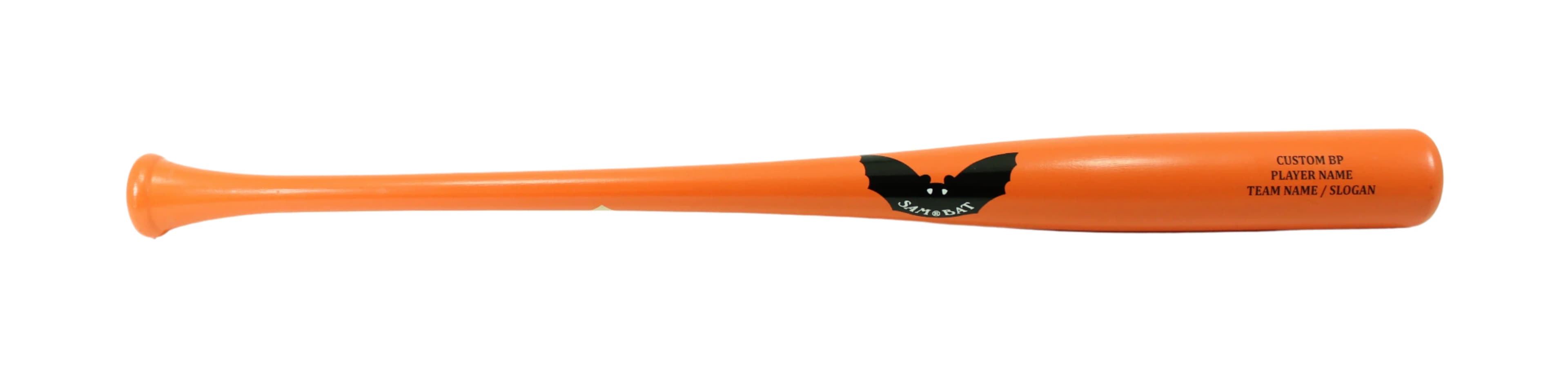 Sam Bat Custom BP, custom-order wood bats: photo from Sam Bat