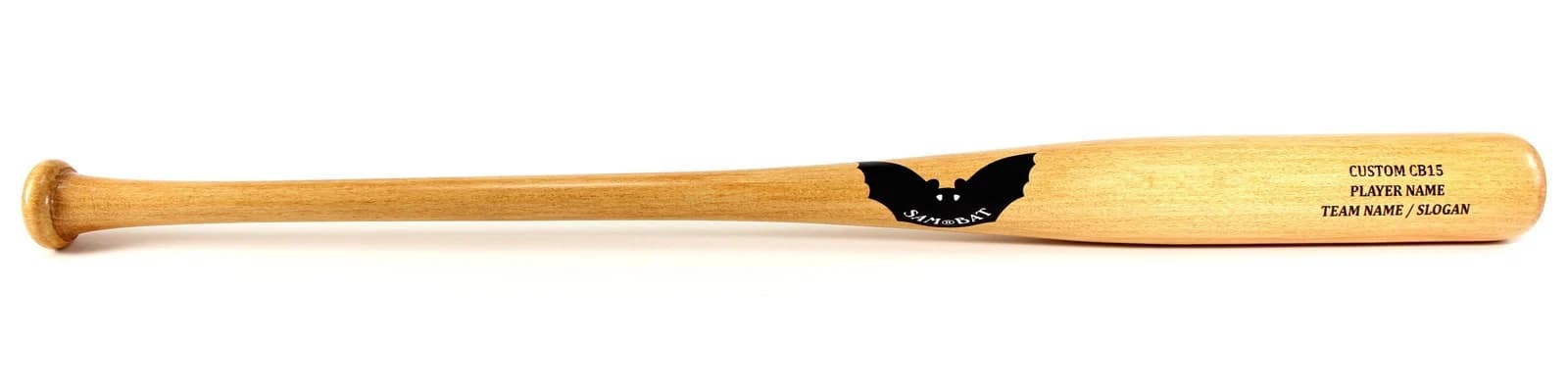 Sam Bat Custom CB15, game wood bats, adult: photo from Sam Bat