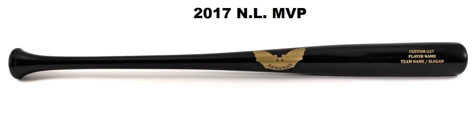 Sam Bat Custom G27, game wood bats, adult: photo from Sam Bat