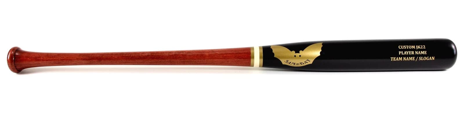 Sam Bat Custom JK22, game wood bats, adult: photo from Sam Bat
