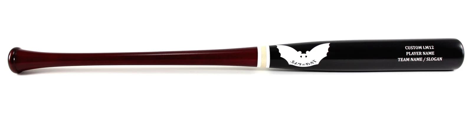 Sam Bat Custom LM12, game wood bats, adult: photo from Sam Bat
