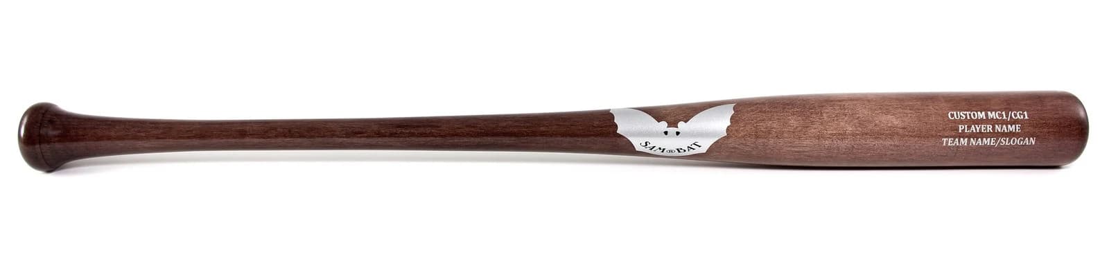 Sam Bat Custom MC1/CG1, game wood bats, adult: photo from Sam Bat