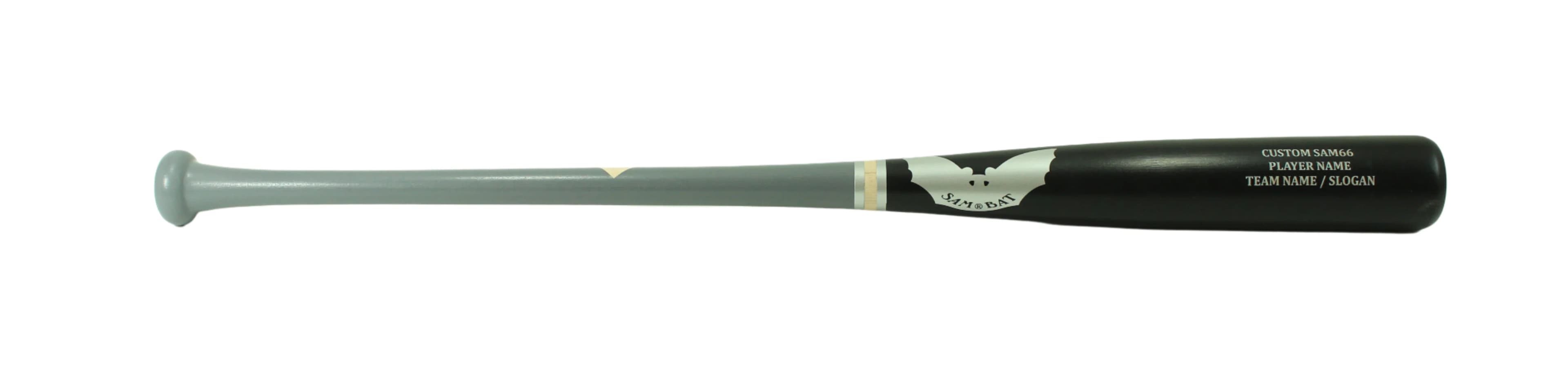Sam Bat Custom SAM66, game wood bats, adult: photo from Sam Bat