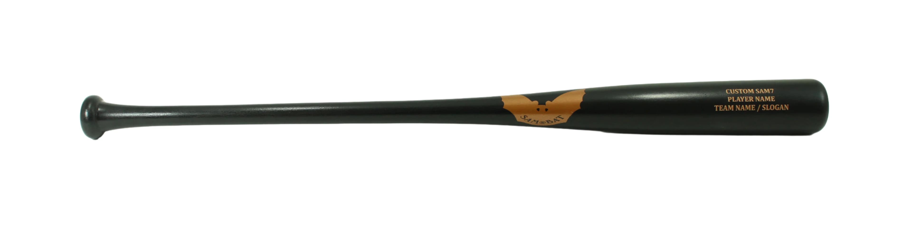 Sam Bat Custom SAM7, game wood bats, adult: photo from Sam Bat