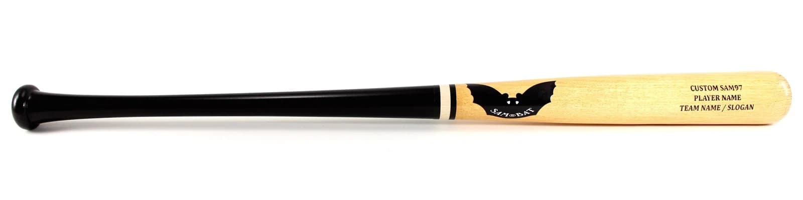 Sam Bat Custom SAM97, game wood bats, adult: photo from Sam Bat