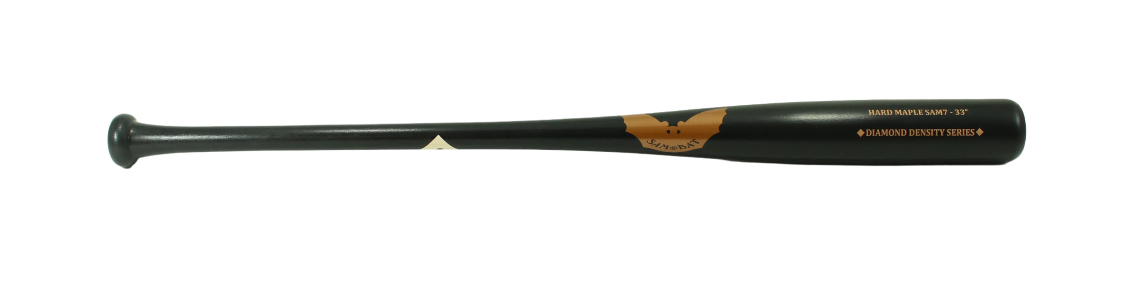 Sam Bat SAM7-Stock / All Black (Copper), game wood bats, adult: photo from Sam Bat